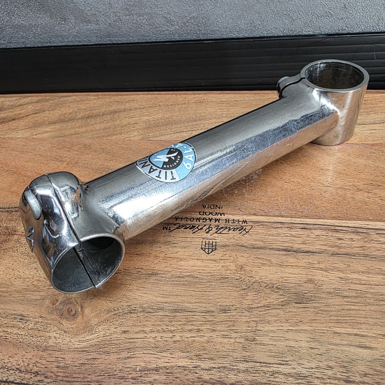 Vintage Specialized S-Works Titanium Stem 150mm 5° 1-1/8″ Threadless 26.0mm Ti