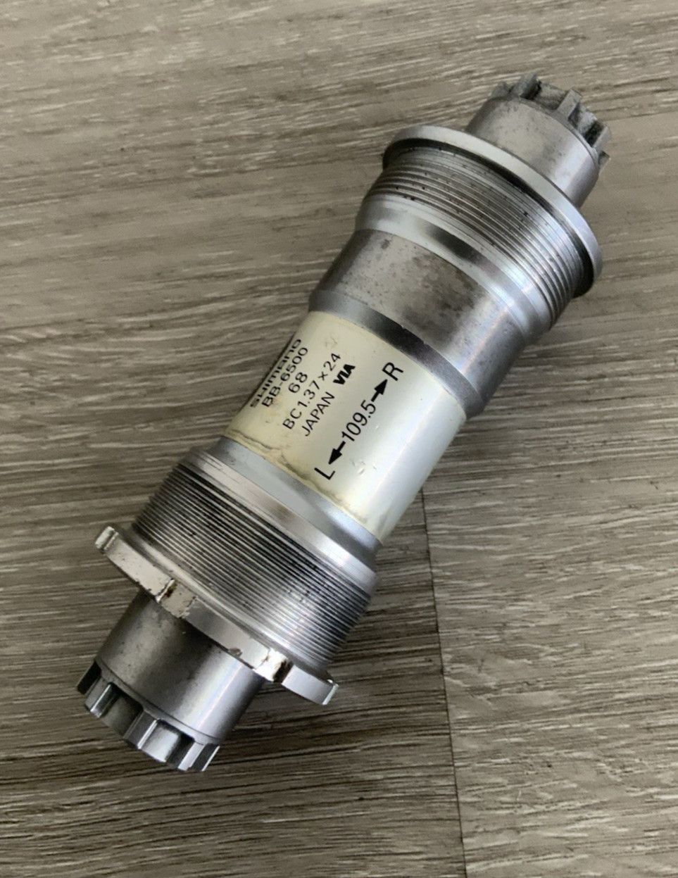 SHIMANO ULTEGRA BOTTOM BRACKET OCTALINK VOL 1 MODEL 6500 BRITISH 68-109 DOUBLE