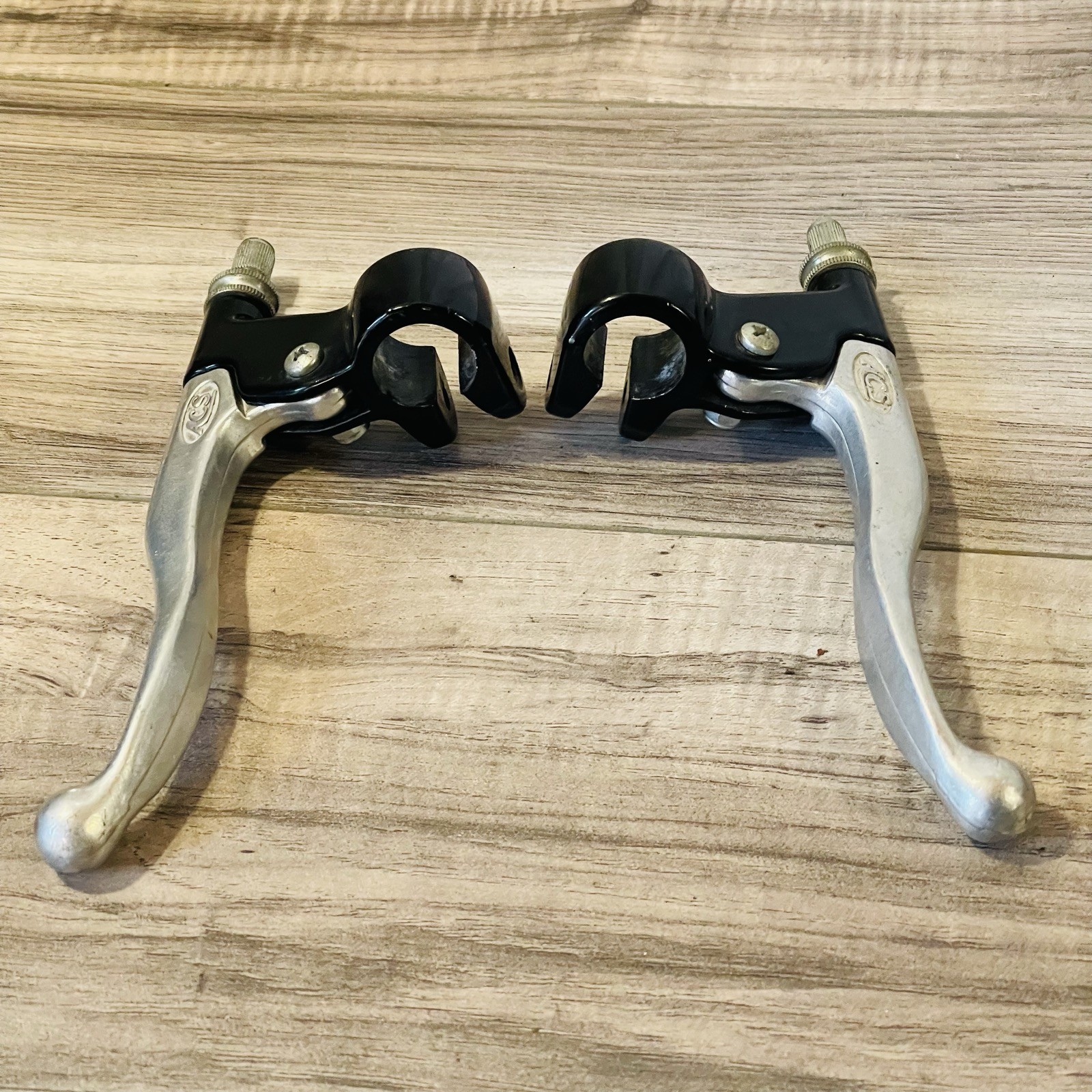 Vintage ACS 4-Finger Brake Levers No Clamp Bolts