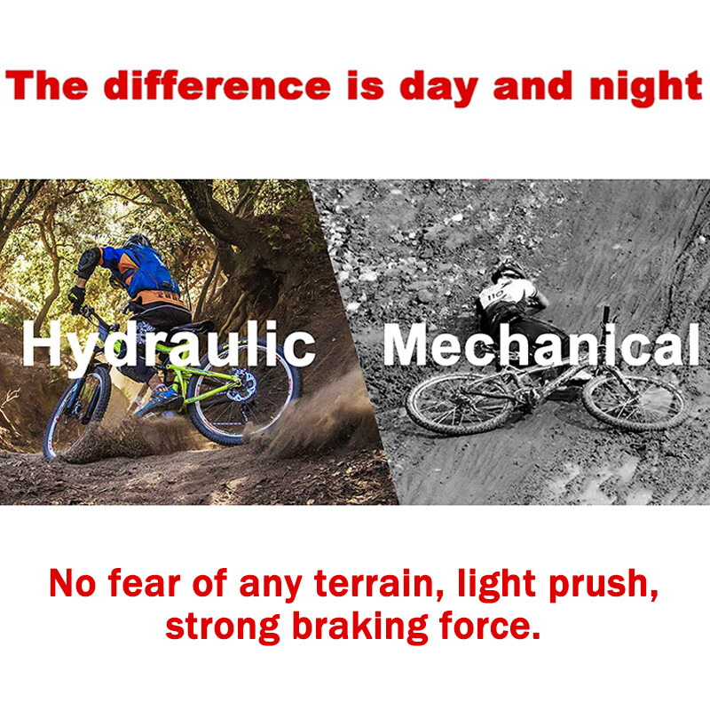 ZOOM Bicycle HB876 4-Piston Hydraulic Disc Brake MTB Bike Left Front Right Rear