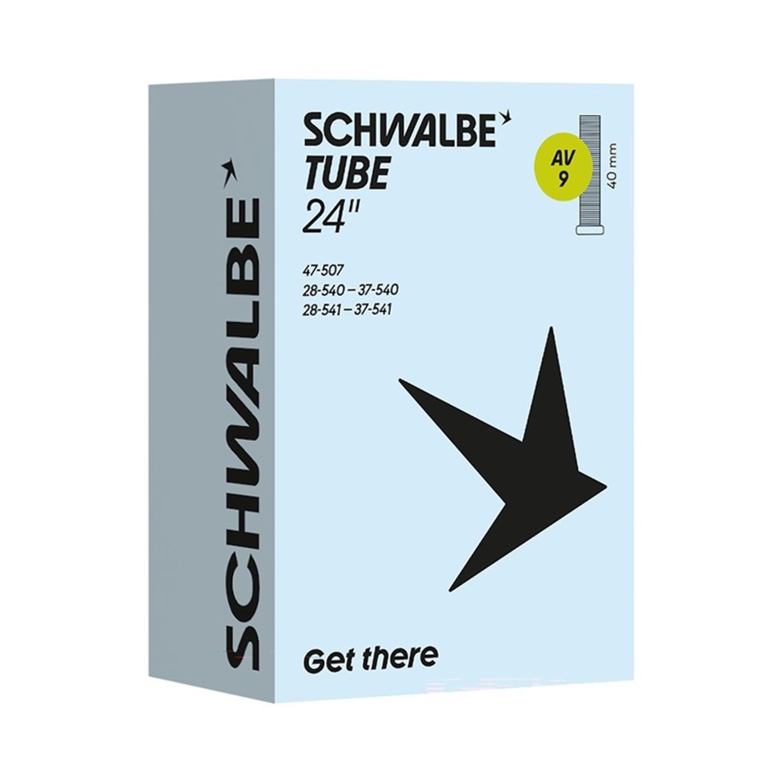 Schwalbe Fahrradschlauch AV9 28/47-507/541 IB AGV 40mm