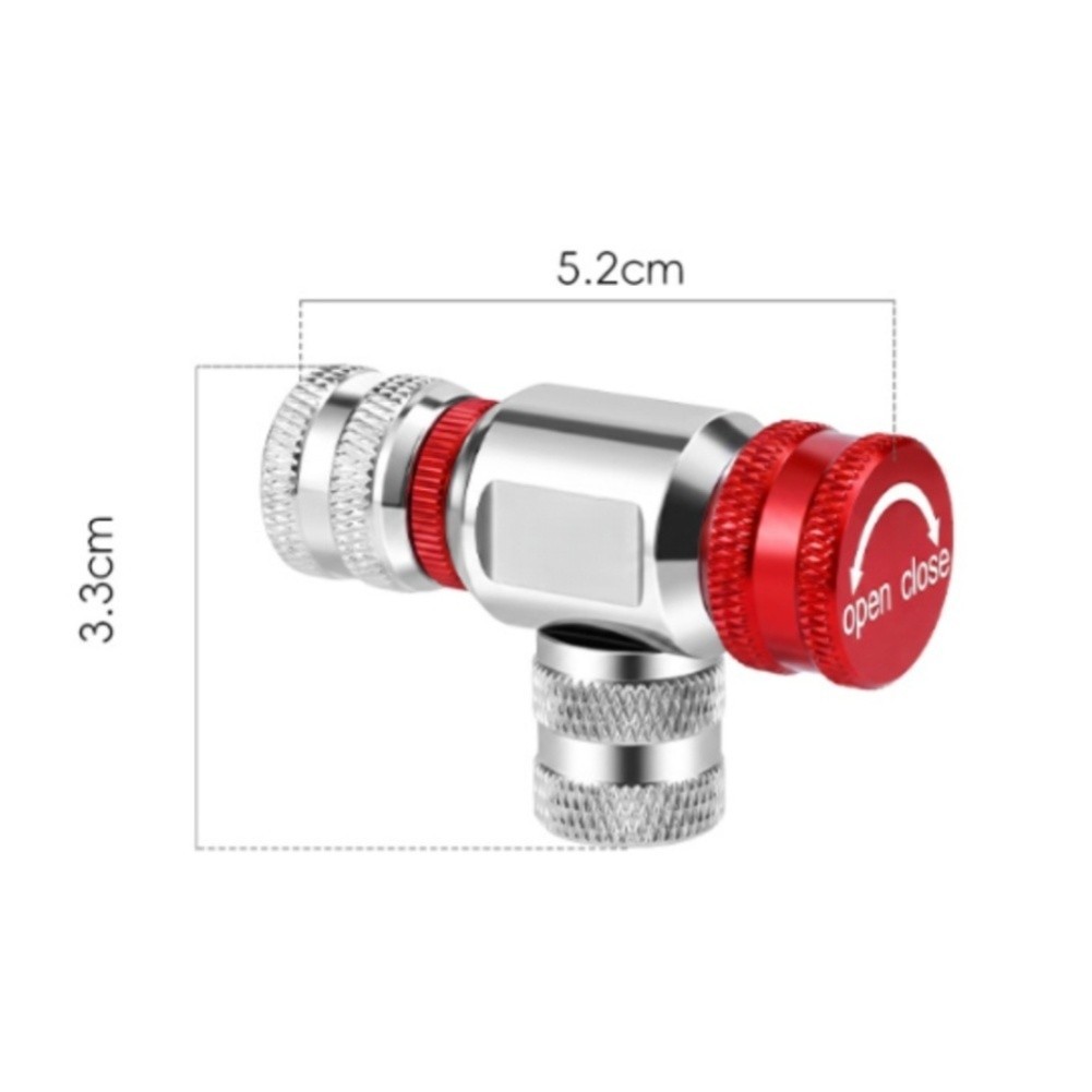 Portable Aluminum Bike Pump for Quick Tire Inflation For cycling Essentials