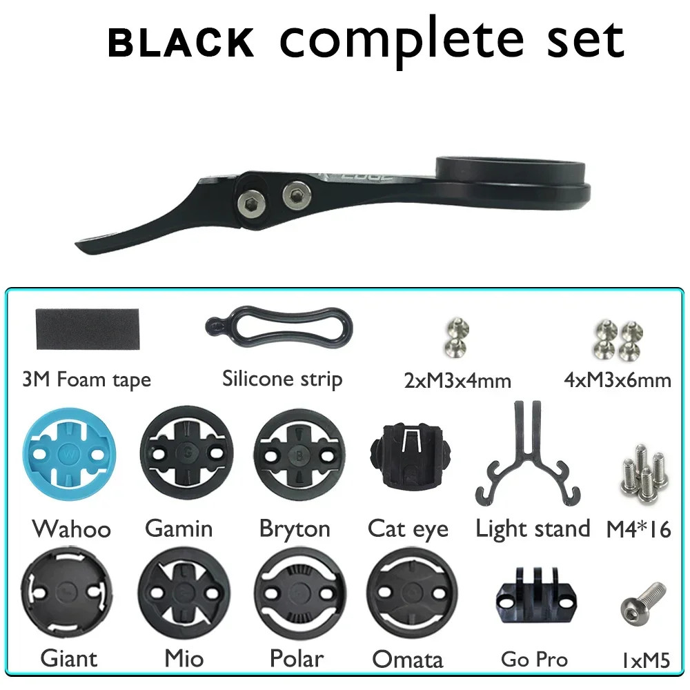 Integrated Mountain Bike Carbon Handlebar Stem 15/25mm Rise 4°/5° Angle 40/50mm