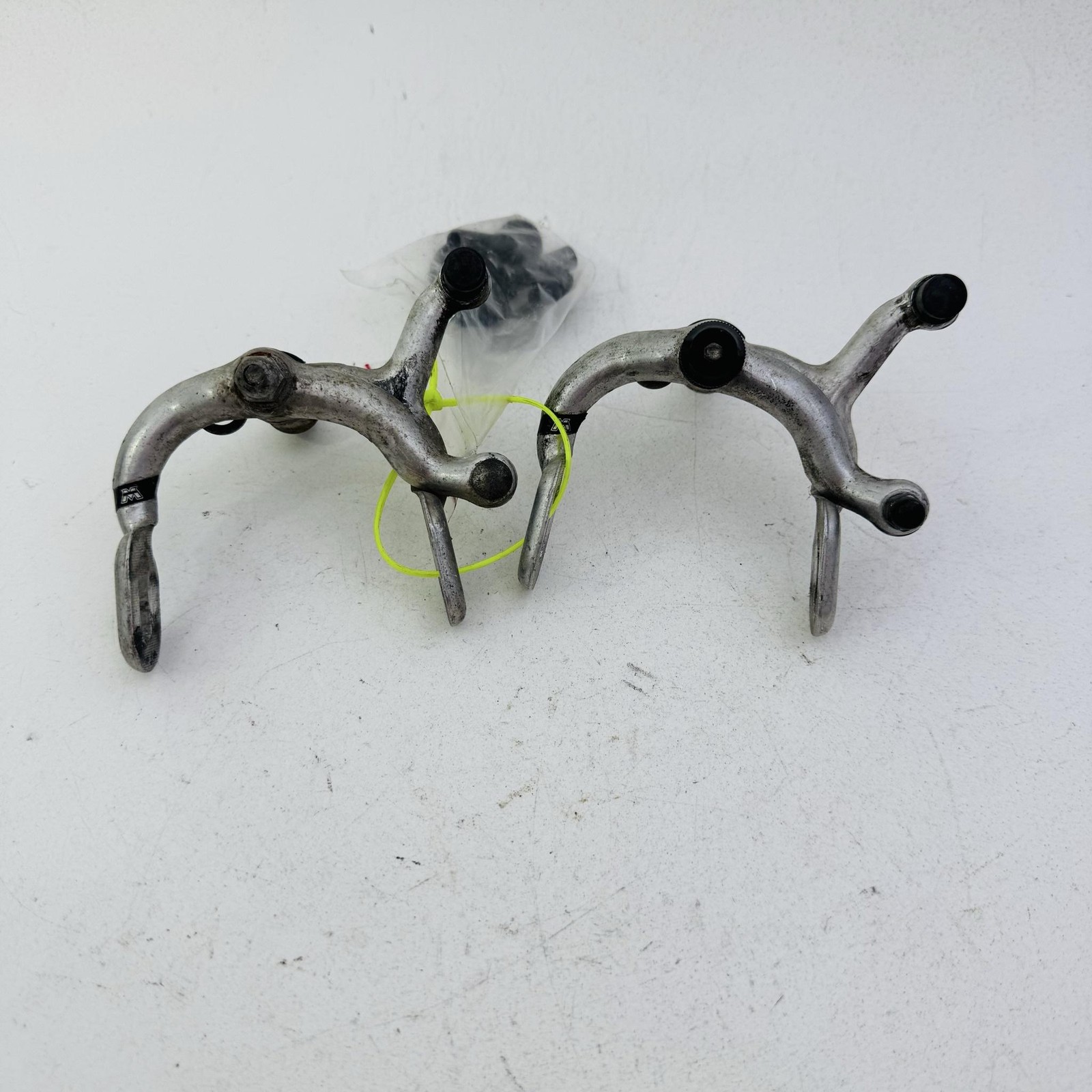 Vintage Mafac 500 Side Pull Brake Calipers Set Silver West Germany Road Bike A43