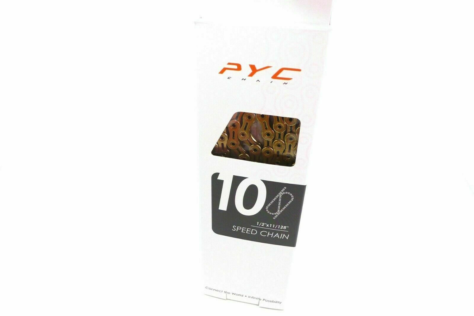PYC SP1001 10 Speed Chain 116L (Ti Gold) X10SL Compatible