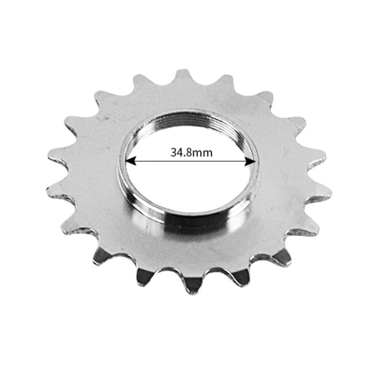 catazer Fixed Gear Freewheel Cog Lockring Set for Fixie Track Bike 18T set