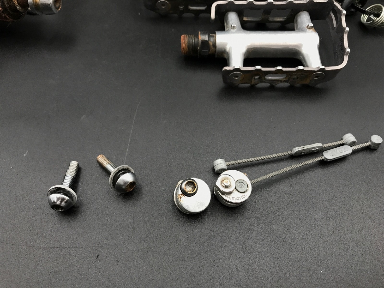 Vintage Shimano Deore XT M730 735 Partial Groupset