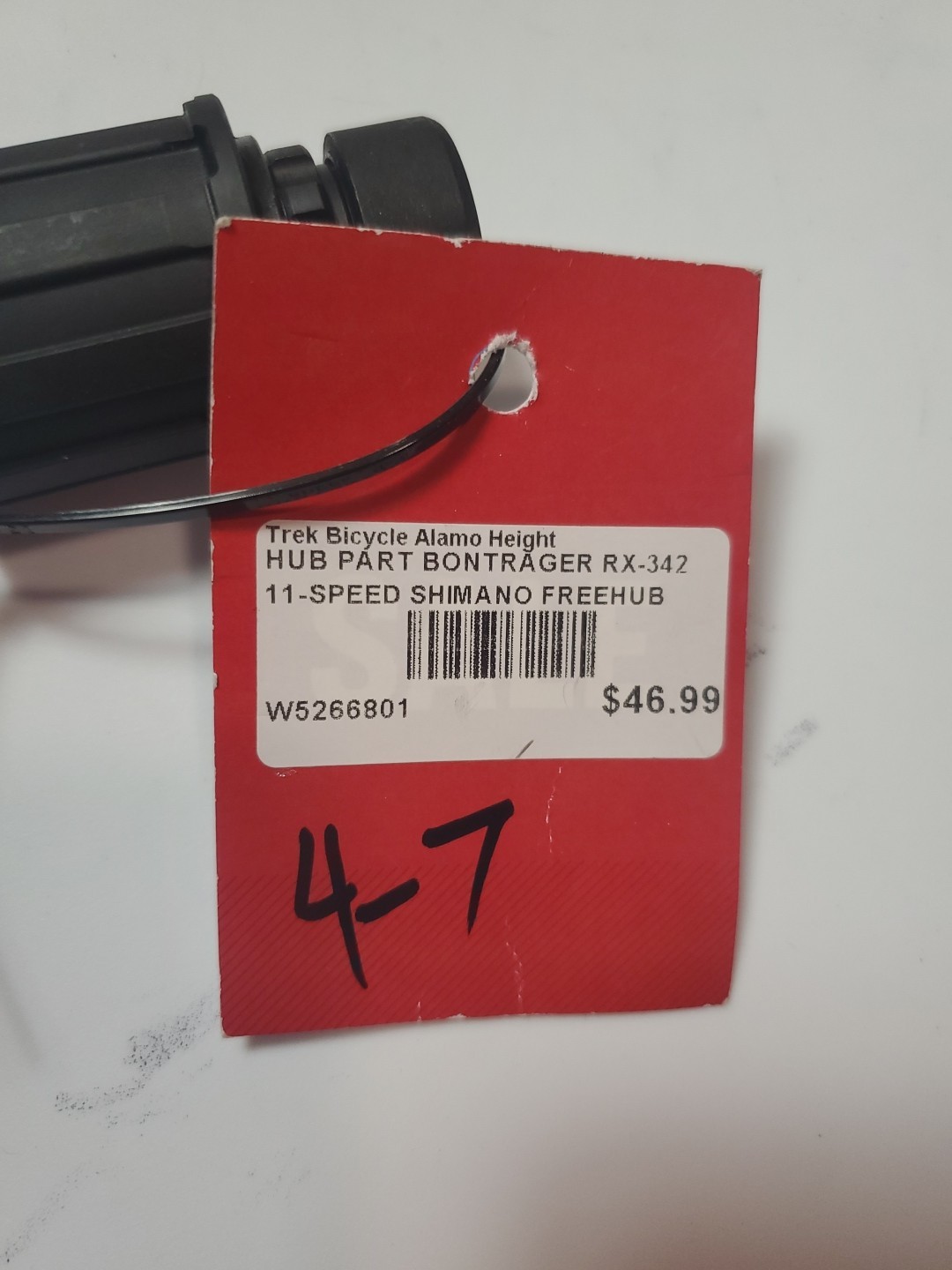 Bontrager RX-342 11-Speed Road Freehub Body (W5266801) upc 601842665251
