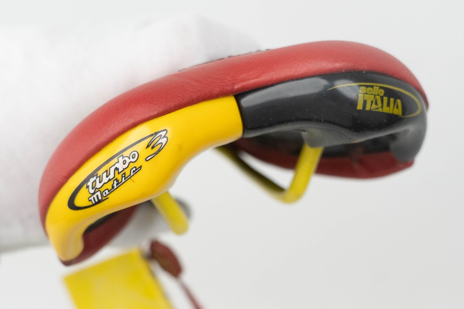 NOS SELLE ITALIA TURBO MATIC 3 ULLRICH VINTAGE SADDLE SEAT RACING ROAD