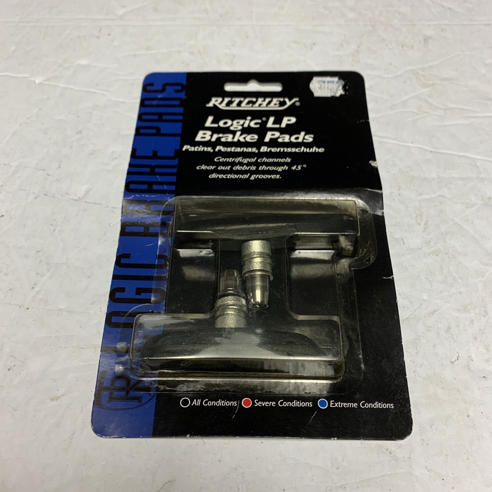 NOS Ritchey Logic LP World Champion Mountain Bike Brake Pads Black Post Mount