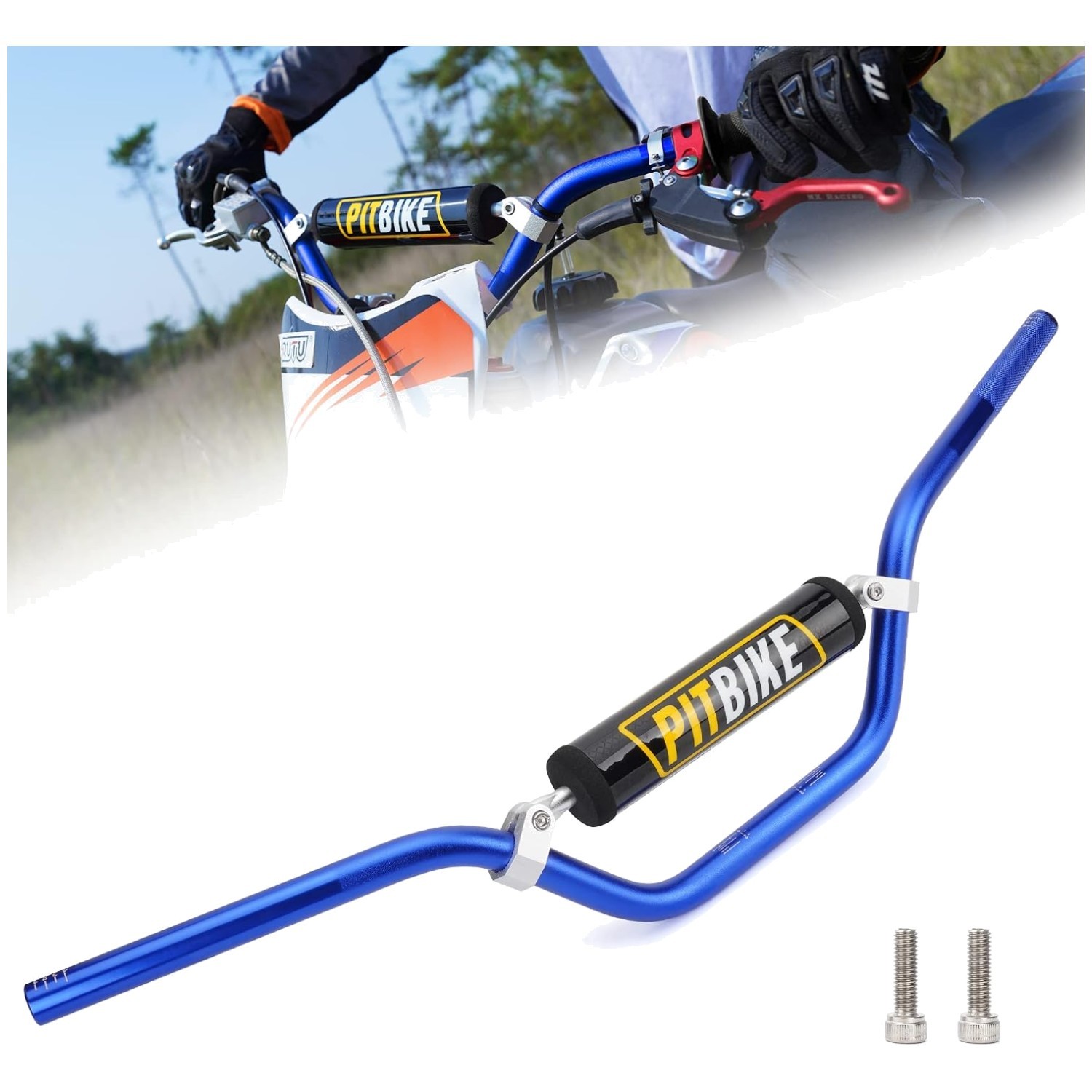 Alloy Steel 7/8″ Handlebar with Foam Pad