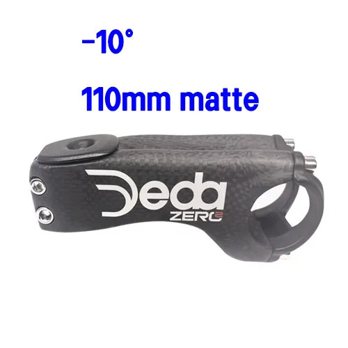 -17°/-10° Degree Mountain Road Bike Carbon Stem 60-120MM 28.6mm/31.8mm Stem Part