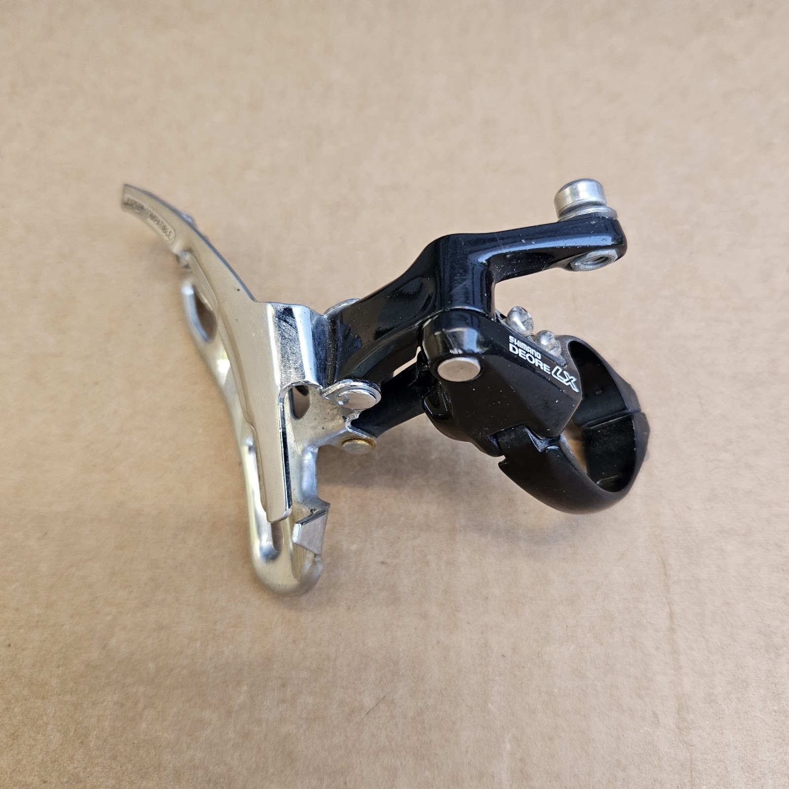Shimano Deore LX Triple Front Derailleur Bottom Pull 31.8mm Clamp 31.8 FD-M566