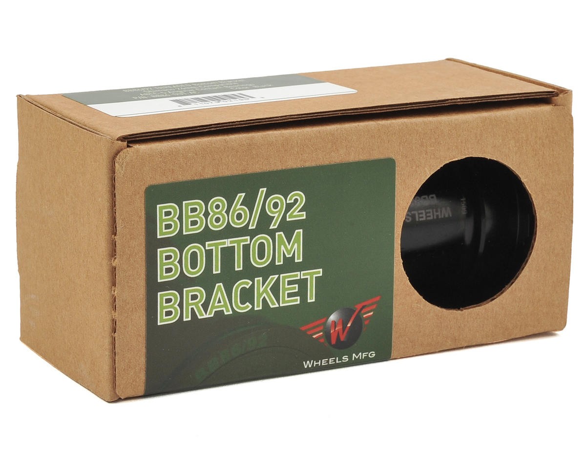 Wheels Manufacturing Outboard Bottom Bracket (Black) (BB86/92) [BB86-OUT-AC]