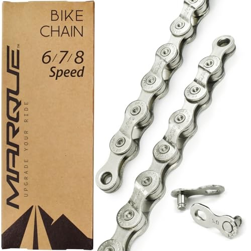 6/7/8 Speed Bike Chain – Bicycle Chain for Road & 6/7/8 Speed Chain 1 Set