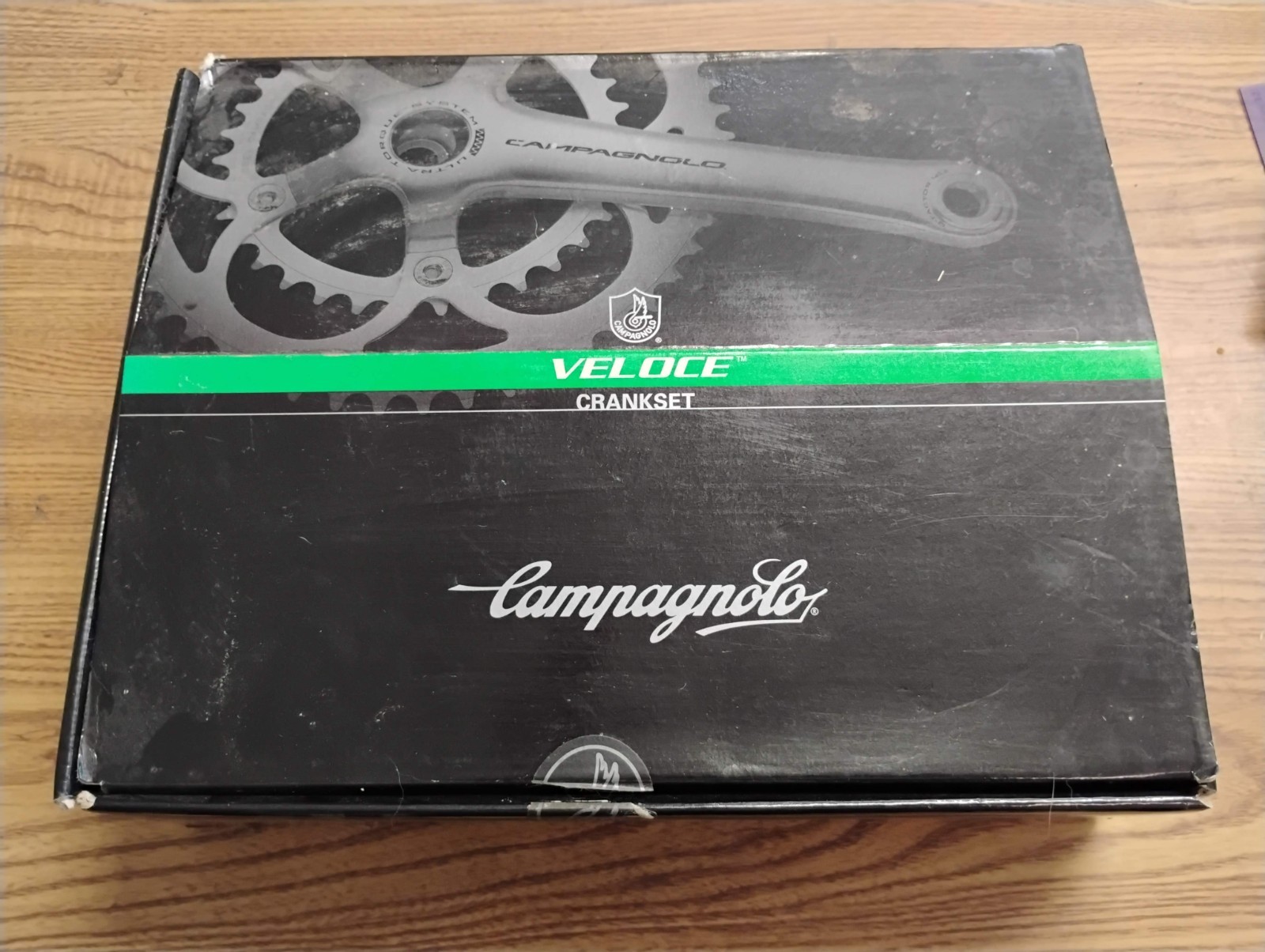 NEW Campagnolo Veloce 10 speed cranks crankset 172.5mm 10s 53-39 Ultra-Torque UT