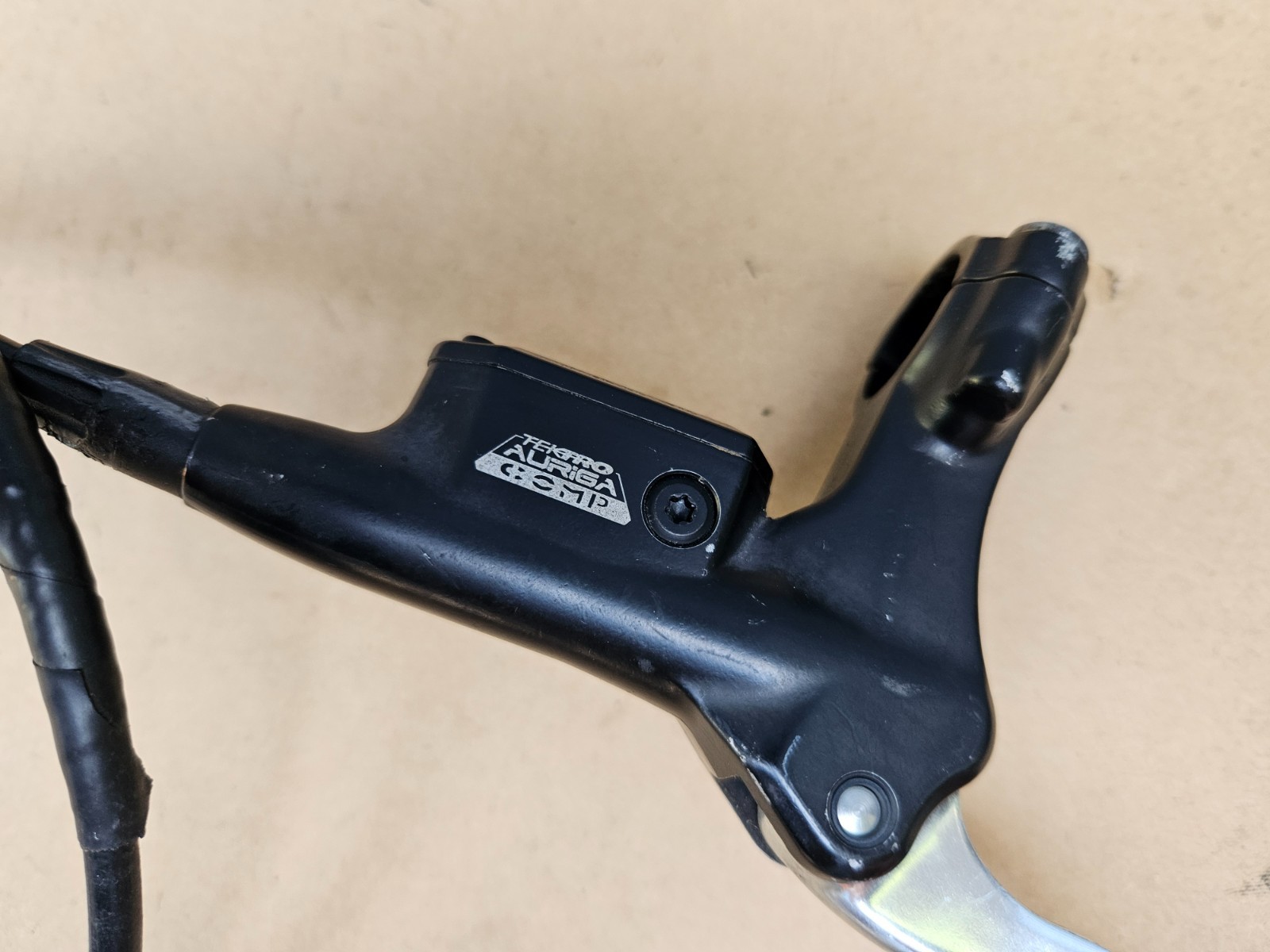 Tektro Auriga Comp Front Hydraulic Disc Brake Lever + Caliper working system