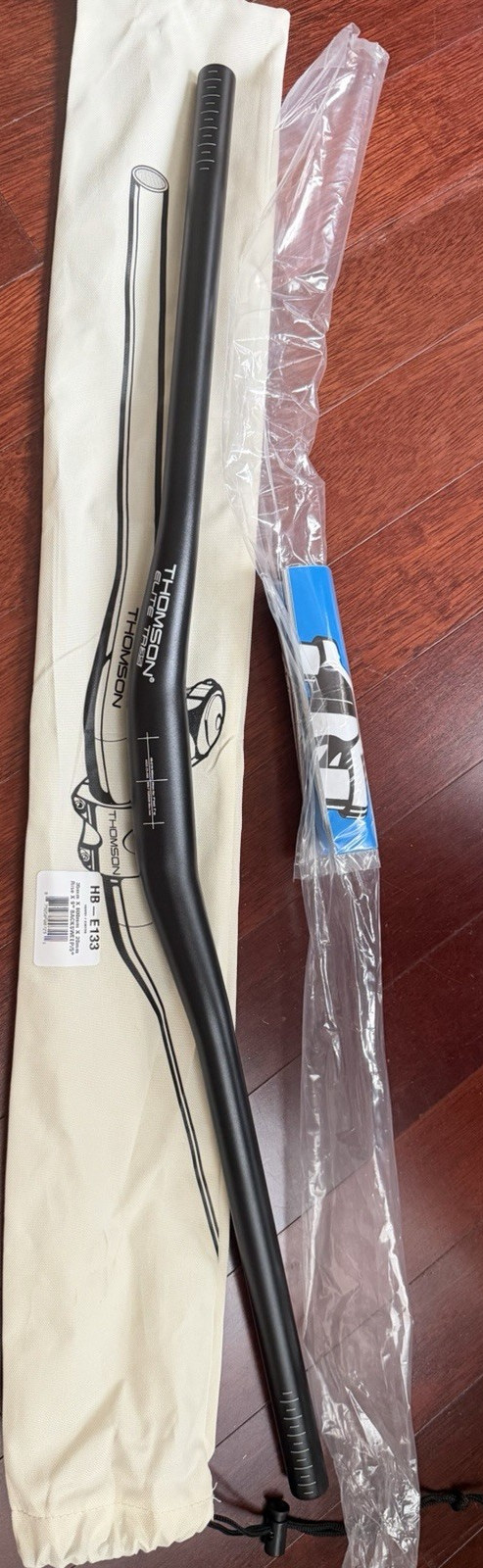 Thomson Elite TR35 Riser Bar 35mm 800mm Aluminum Handlebar Black