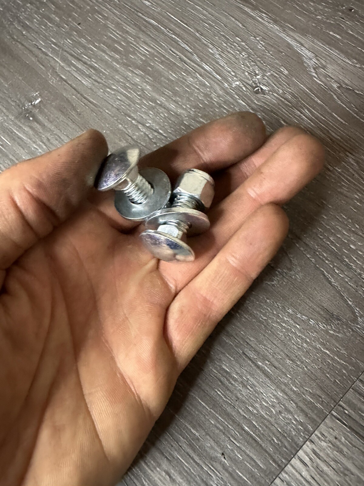 Tristar Trike Bike Rear Axle Assembly Connection Nuts and Bolts