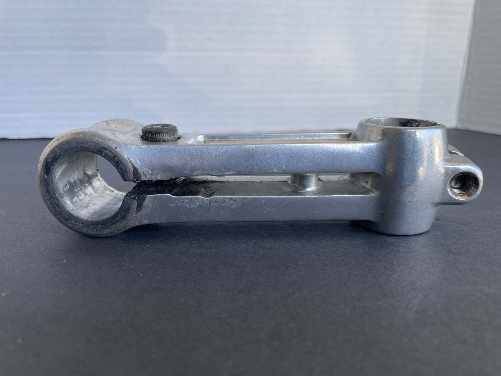 Sakae I-Beam Vintage Japan MTB Stem 110mm 1-1/8” Threadless 25.4 Clamp Silver