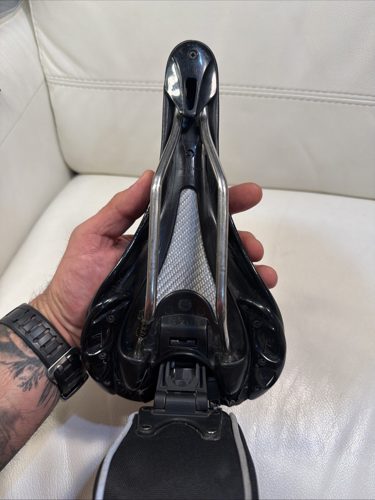 Fizik Aliante Vs Kium Rail Bike Saddle With Fizik Bag