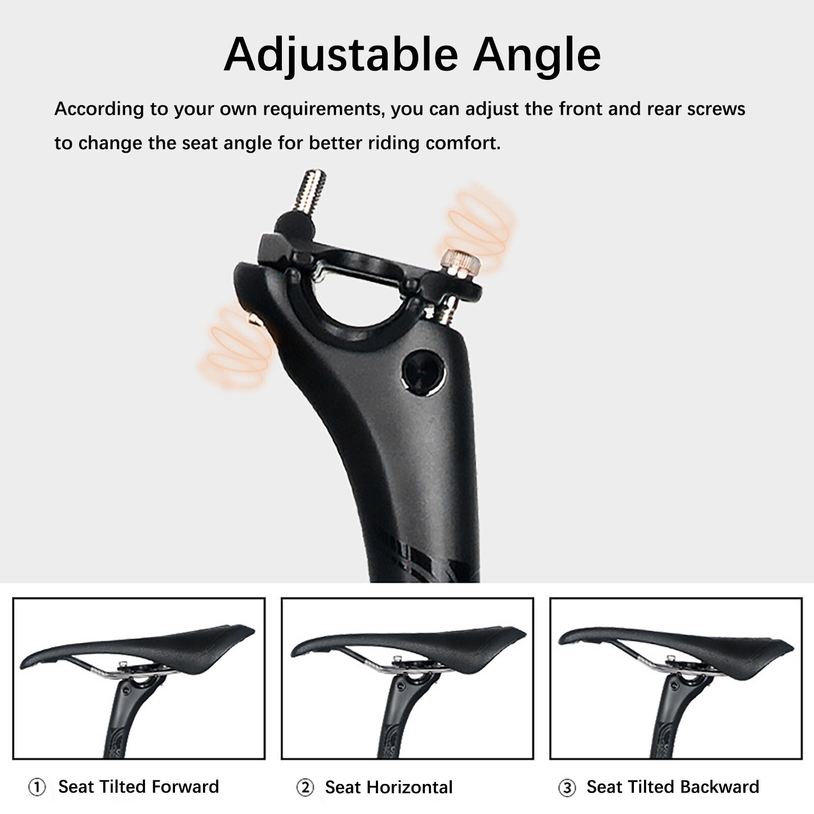 Carbon Fiber Bicycle Tube Offset 20mm Seatpost Cycling Bike Seat Post 30.8 mm