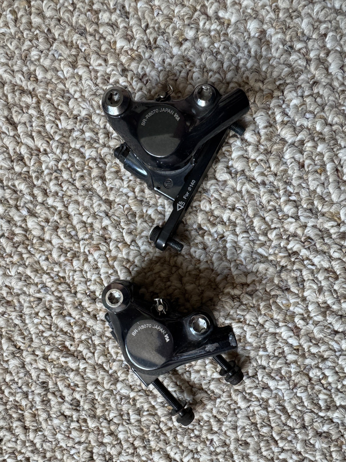 Shimano ULTEGRA BR-R8070 Hydraulic Flat-Mount Disc Brake Set Front&Rear