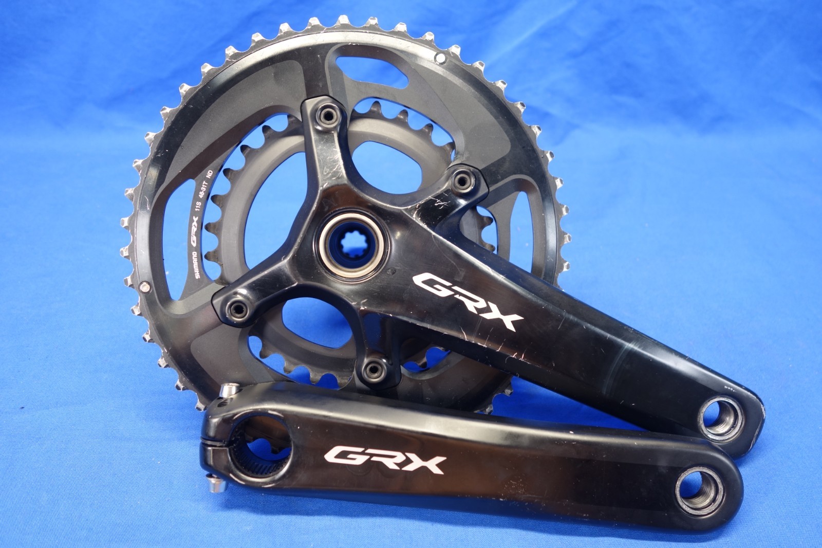 Shimano GRX FC-RX810 2 x 11 Speed Bike Crankset, 48/31t, 172.5mm Arm Length