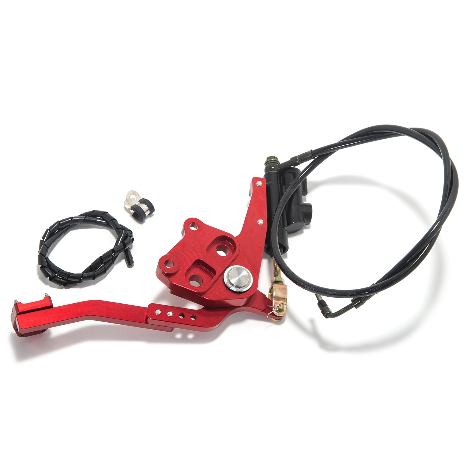 TARAZON Red Aluminum Hydraulic Rear Foot Brake For Talaria XXX (X3) 23-NOW EBike