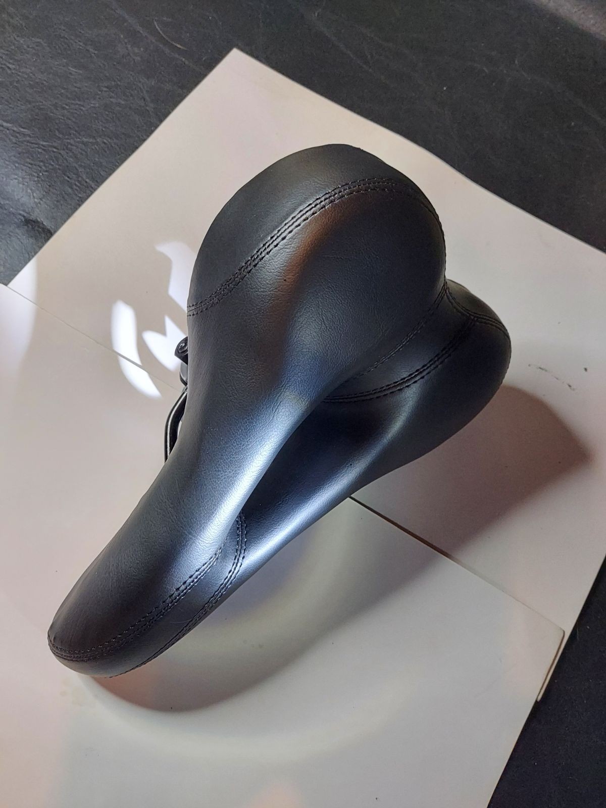 mi.xim Bicycle Saddle Black New 27cm x 16cm x 7cm Polyurethane