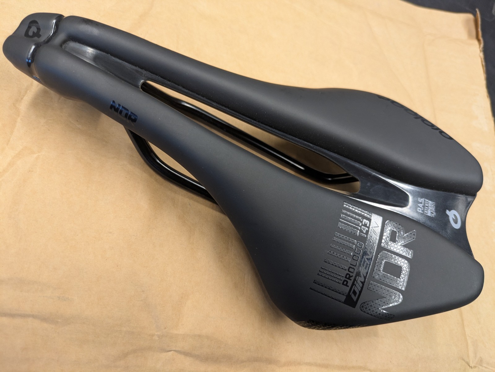 Prologo Dimension / NDR 143mm Pro STN Rail Road MTB Triathlon Saddle Black
