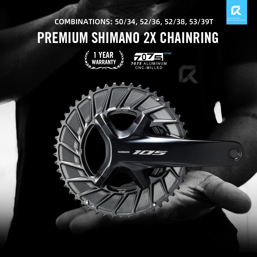 Chainring for Shima 105 Ultegra DUR-ACE 11/12S 54/40 52/46T 110BCD 2X Bike Parts