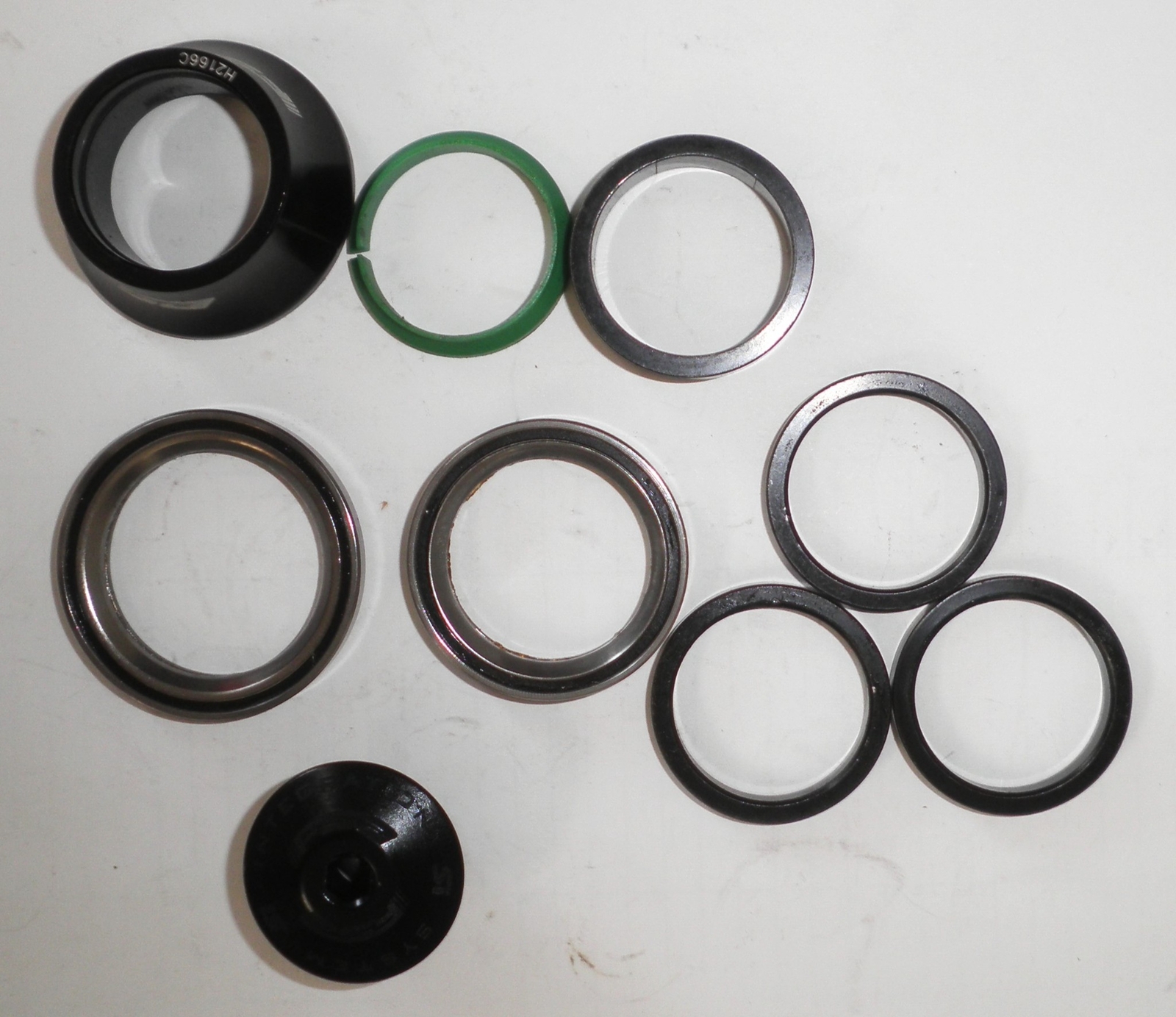 FSA SI BLACK TAPERED STEERER TUBE HEADSET 1 1/8″ to 1 1/4″ BIKE PARTS 661-1