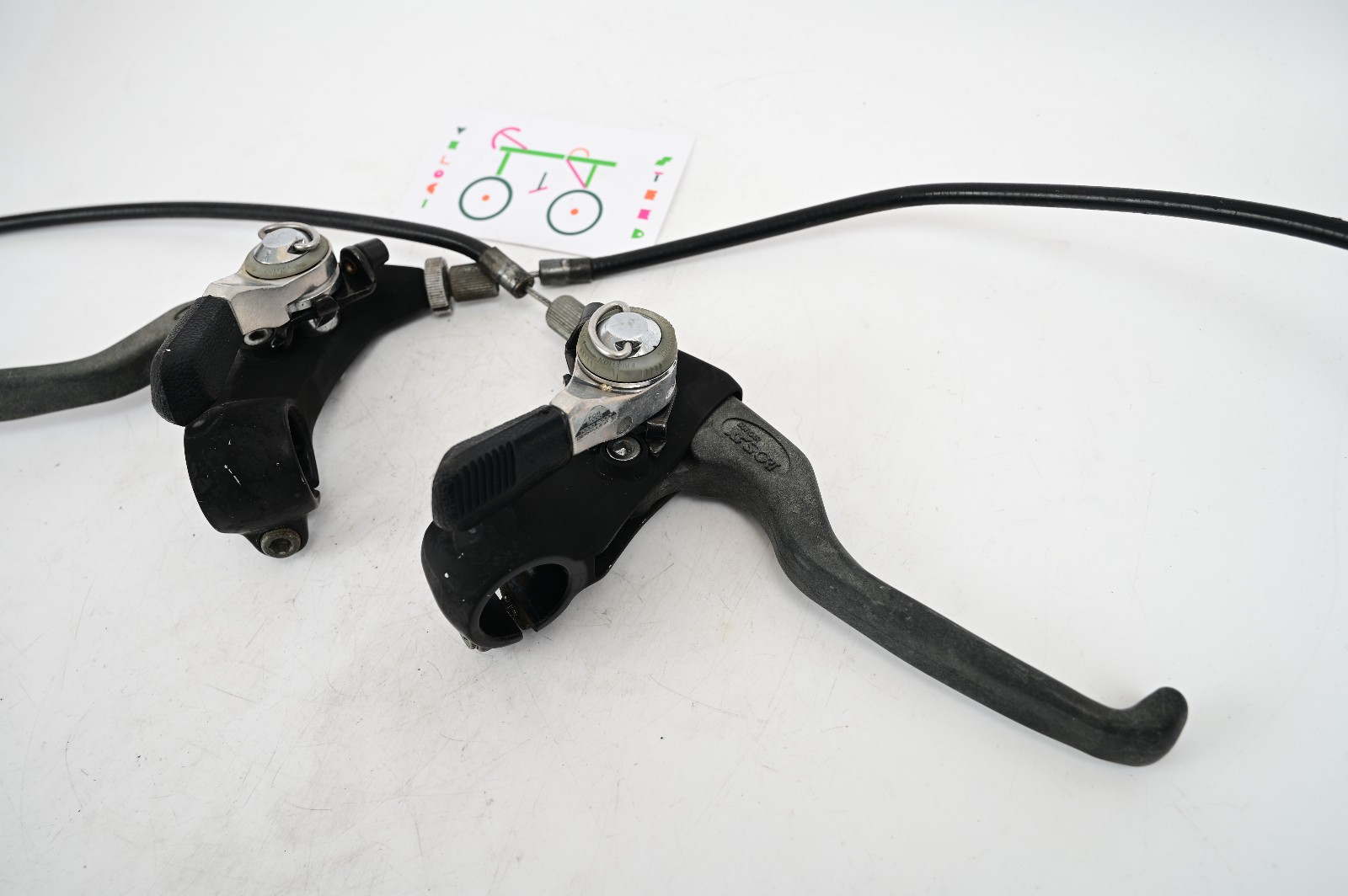 SunTour XC Sport Brake Lever Set w/ Friction Shifters Combo Set MTB Sun Tour
