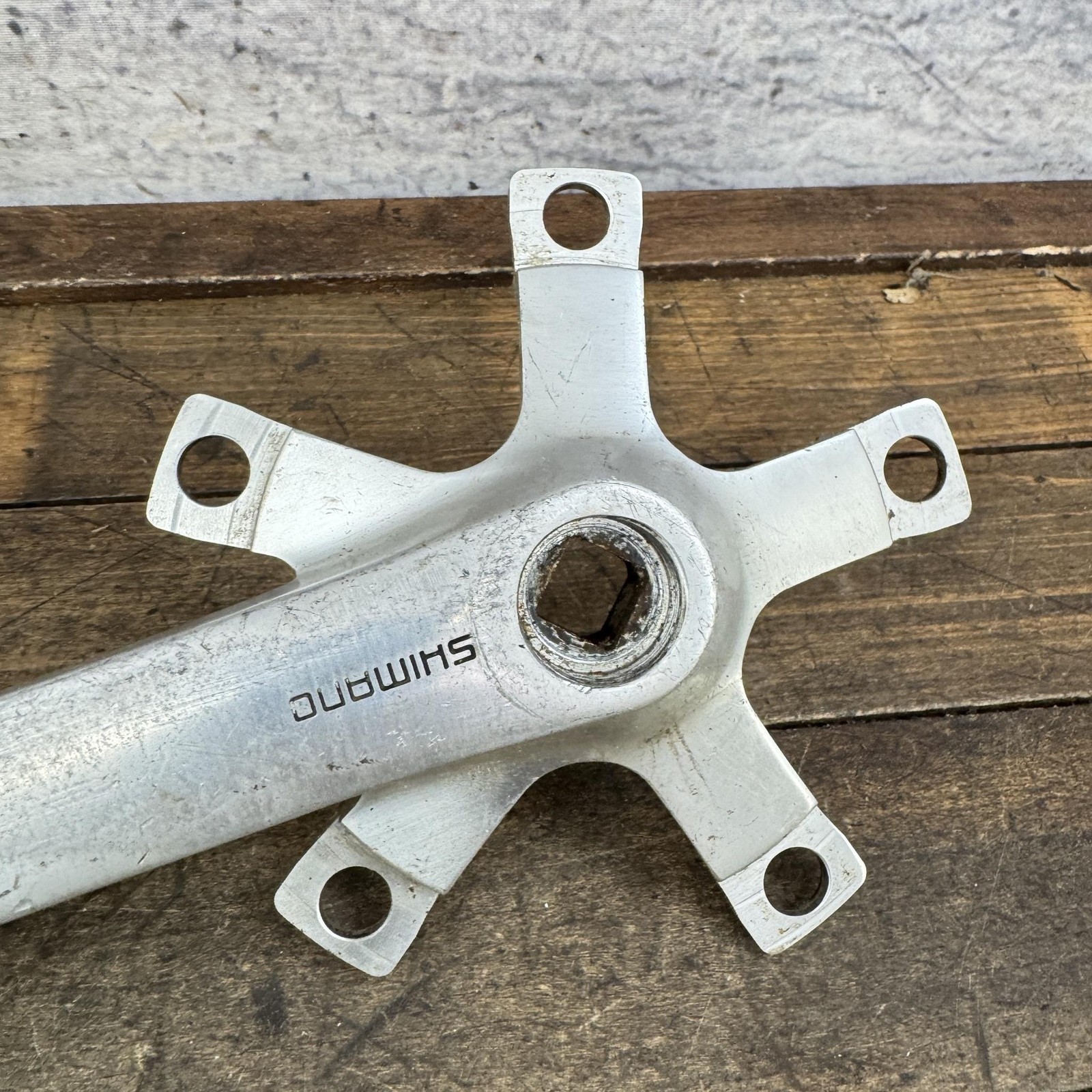 Vintage Shimano Deore XT FC-M730 Crankset 170mm 110 BCD Japan 90s MTB Arms