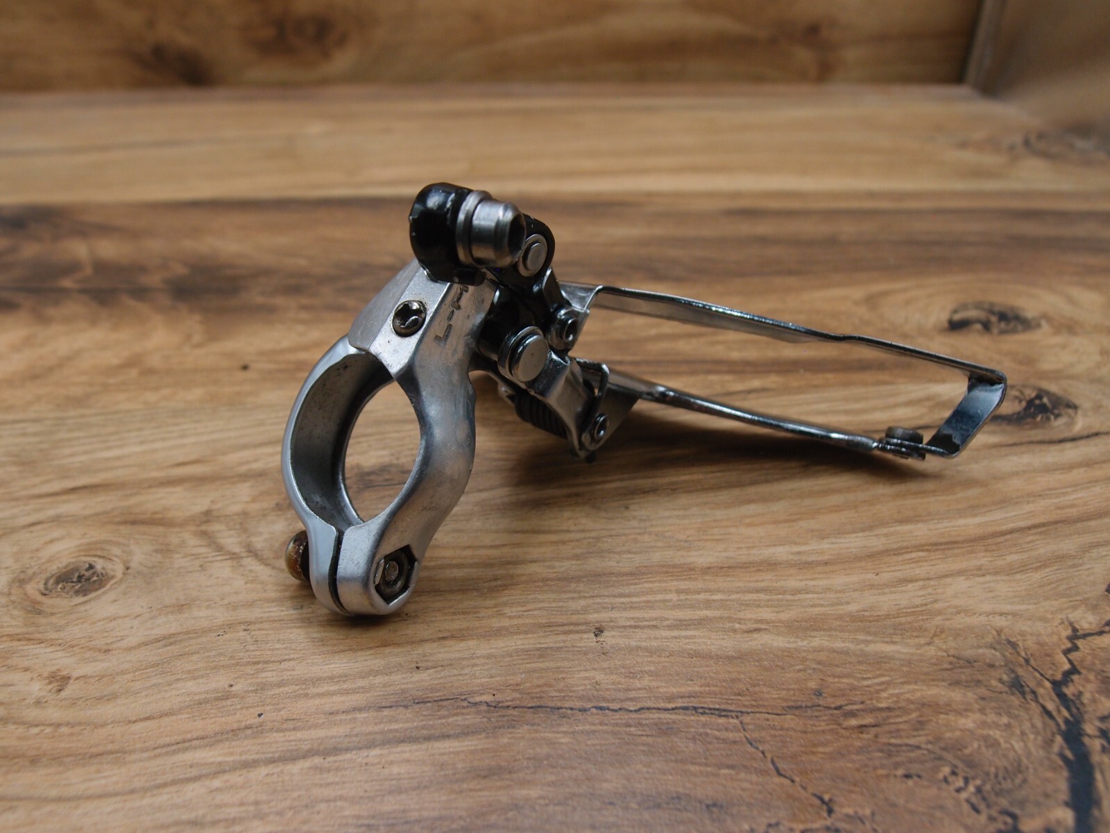 1990 MTB front derailleur Shimano Exage LX FD-M400 made in Japan 28.6 mm bottom