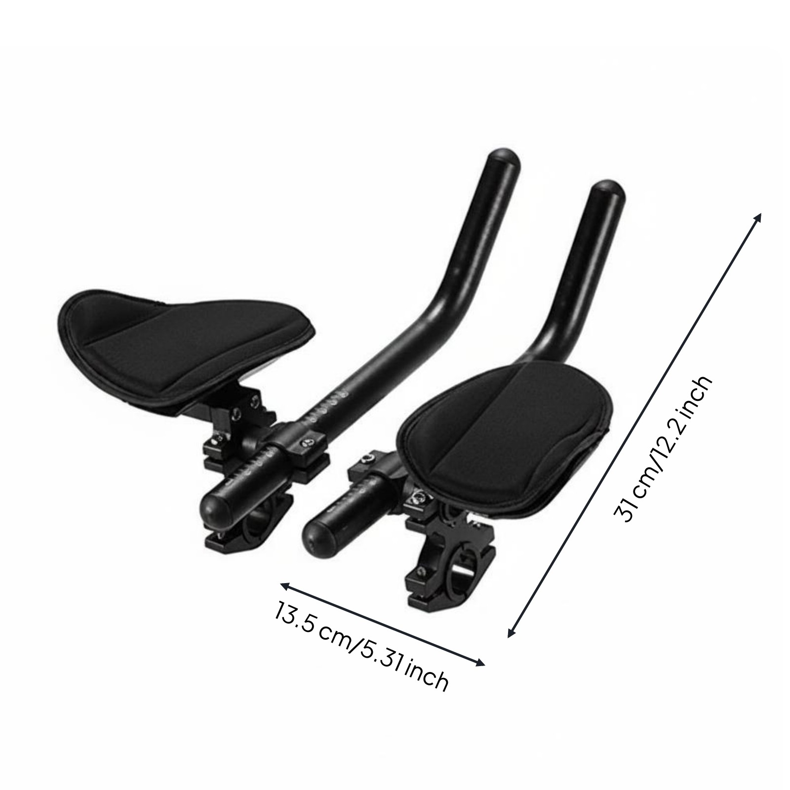 Endurance Handlebar Attachments Curved Grip Bike Accessory 740 G for
