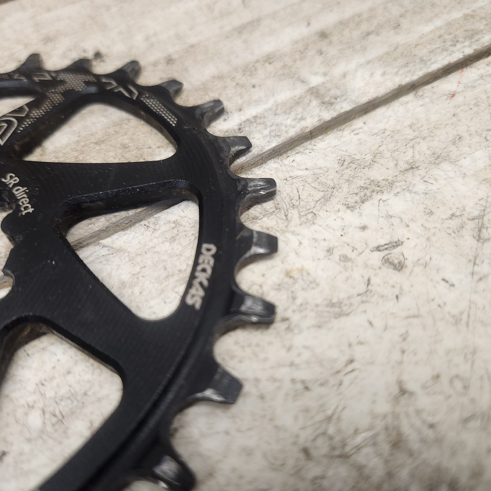 Deckas DJC 30T Direct Mount Chainring 3mm Offset SRAM GXP 7075 Alloy