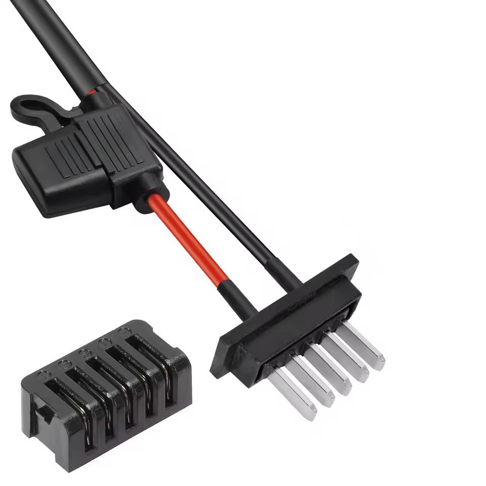 Ebike 4/5/6 Pin hailong Battery Power Connector Plug , XT60 Male & Female cable