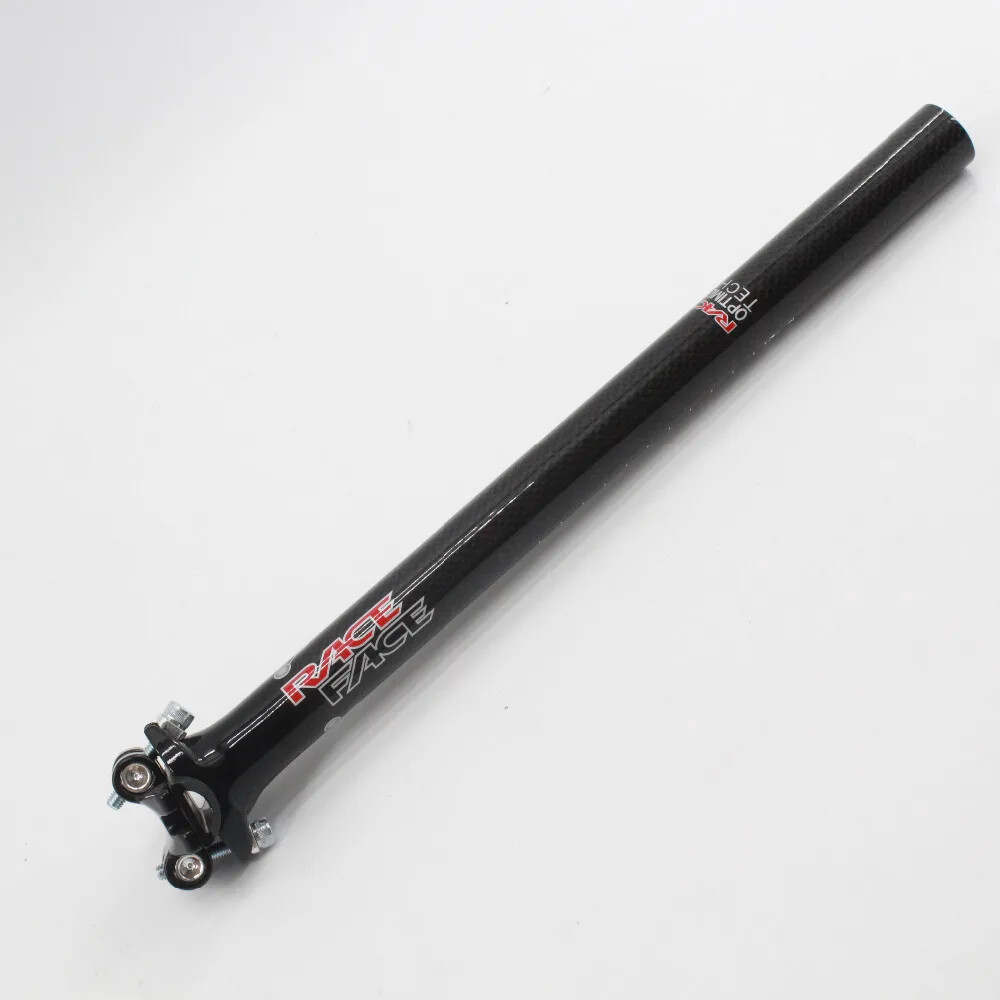 Road Mountain Bike Carbon Fibre Seatpost MTB 25.4/27.2/30.8/31.6MM 350/400MM