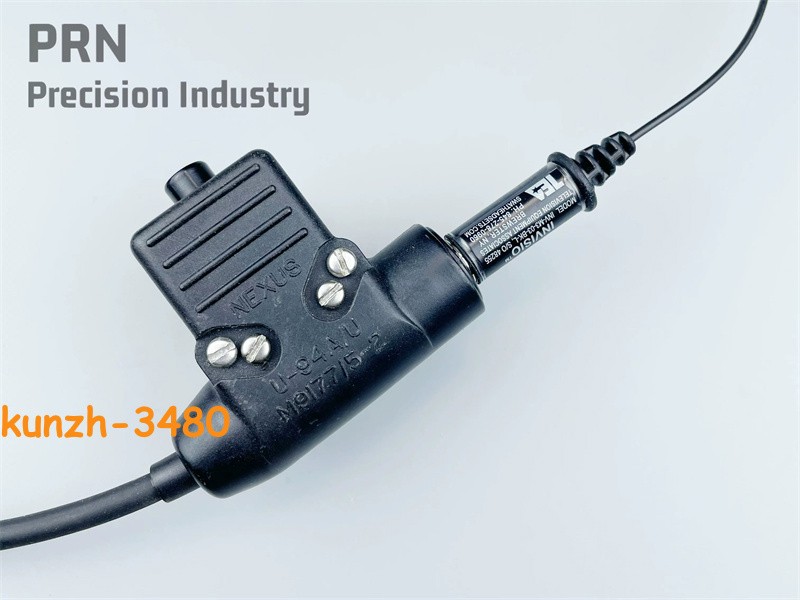INVISIO M3 In-Ear Bone Conduction Headset Earphone PRC148 152 PTT MBITR RADIO