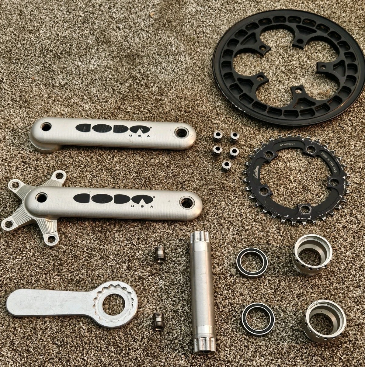 Cannondale DOWNHILL Coda Magic Crankset Complete- 175 mm 48T and 32T Chainring