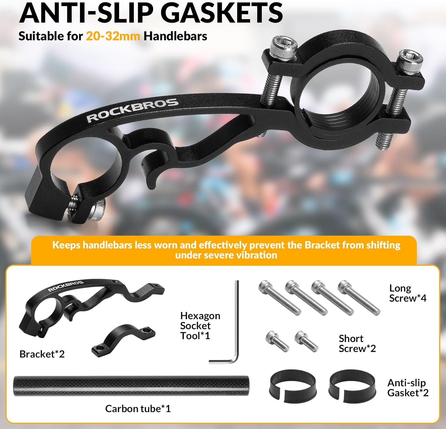 Bike Handlebar Extender Double Bike Handlebar Bracket Bicycle Handlebar Extensio