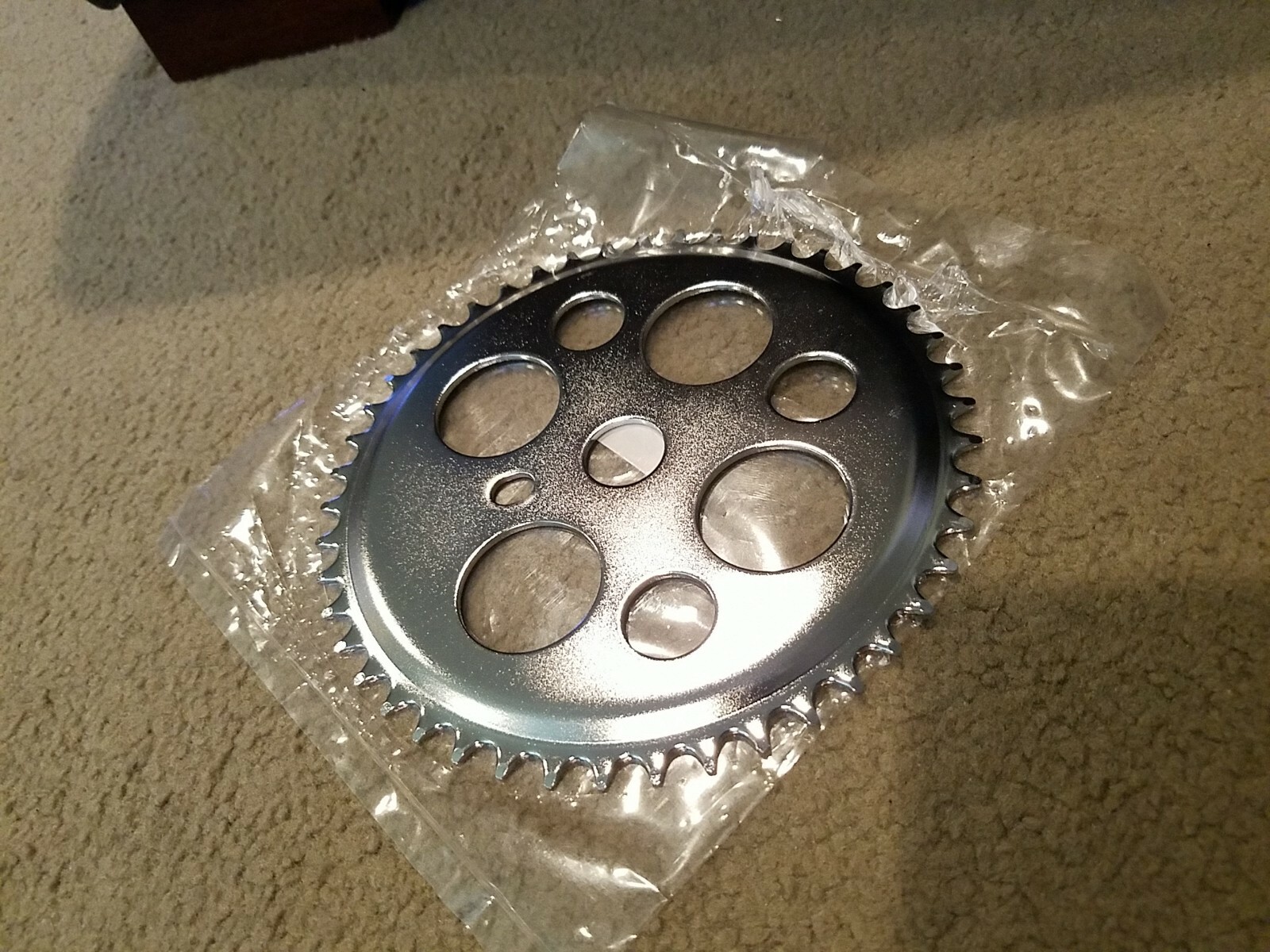 LUCKY 7 BICYCLE SPROCKET /CHAINRING 46T VINTAGE BEACH CRUISER SCHWINN STYLE