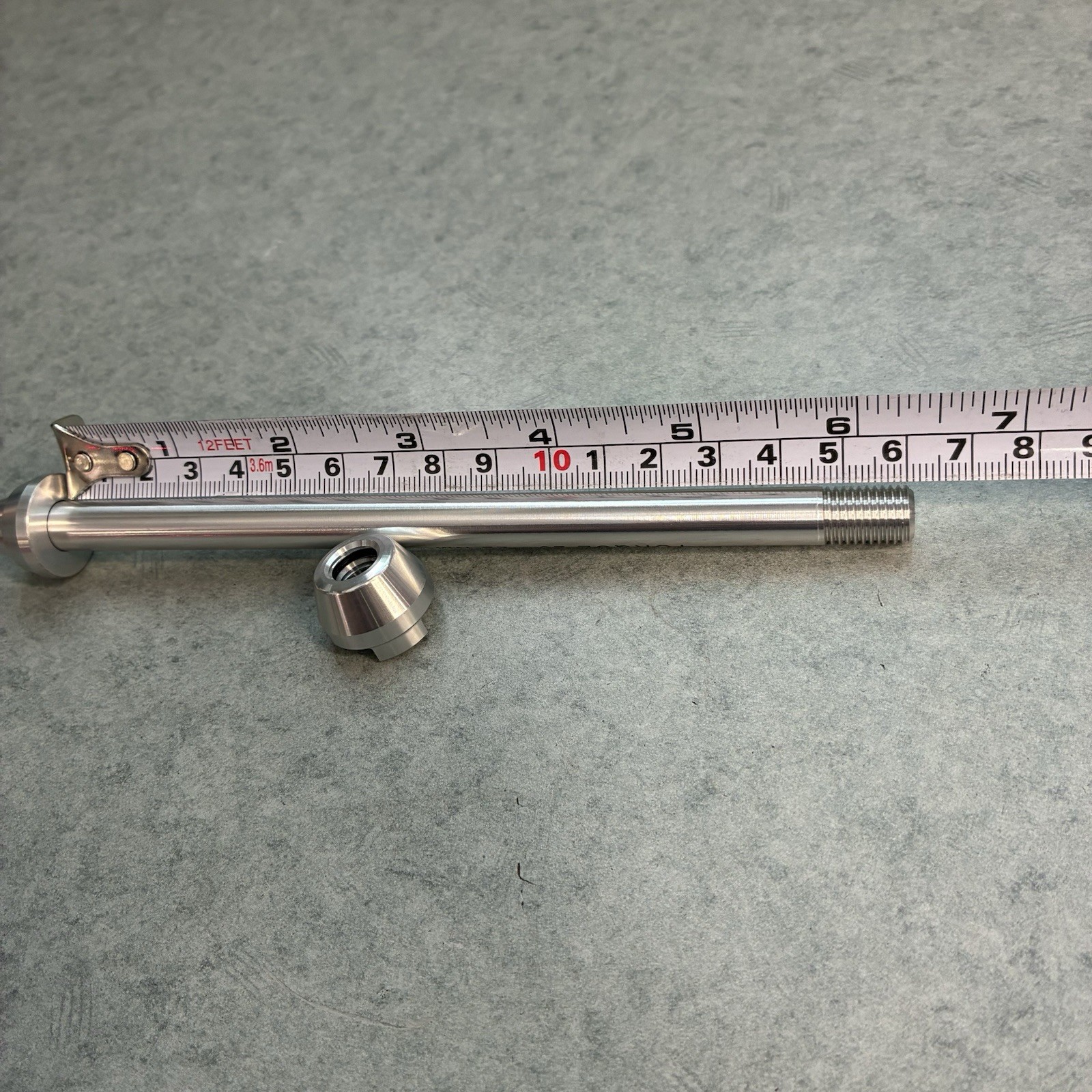 NOS! Hadley Thru Bolt – Thru Axle 10x135mm Spacing Bolt On Aluminum Rear Hub