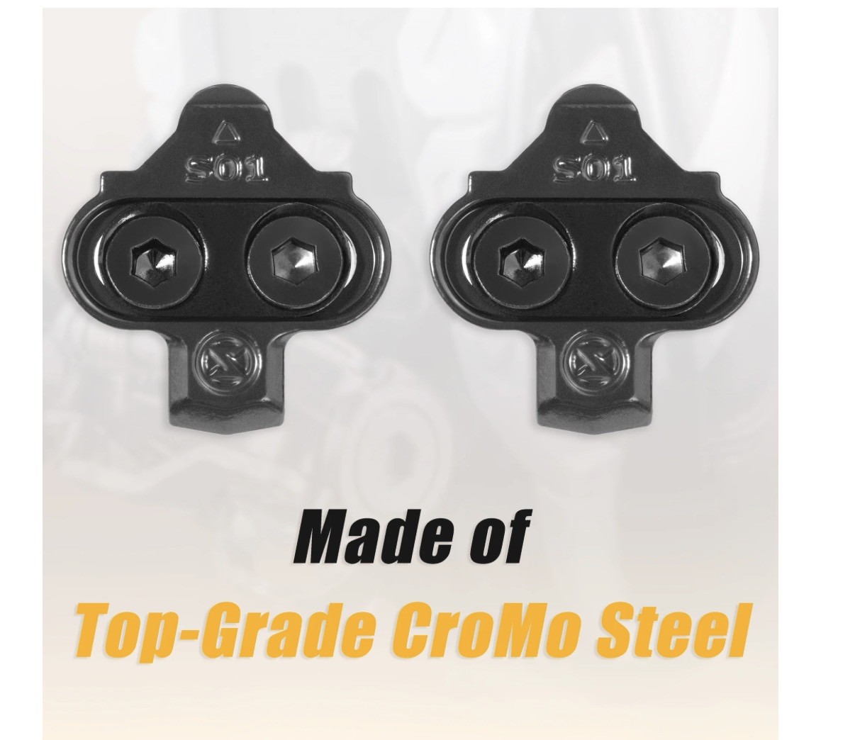 CyclingDeal SPD Cleats SC-S01 2-Bolt MTB Bike PedalCleats Shimano Compatible NEW