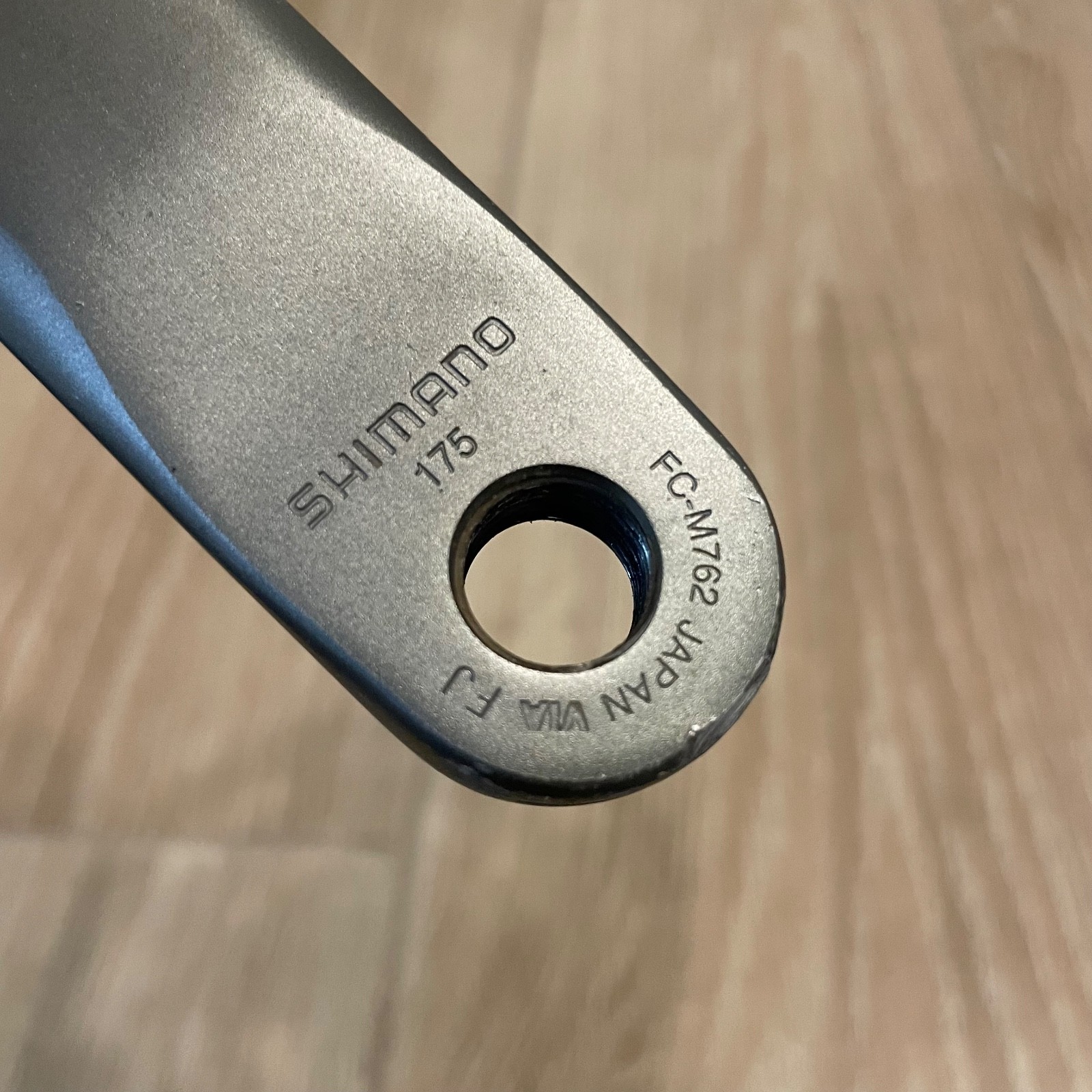 Shimano Deore XT FC-M762 Hollowtech II 175 Triple Crankset