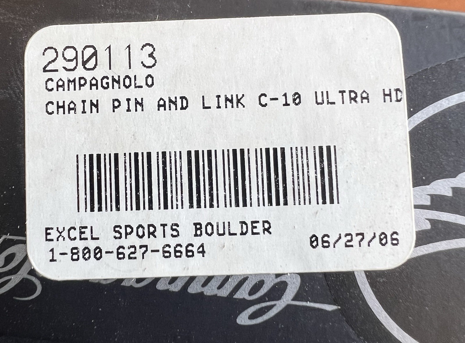 NEW! Campagnolo CN-RE200 10-Speed HD-Link Chain Connecting Pin C10 NOS – Sealed