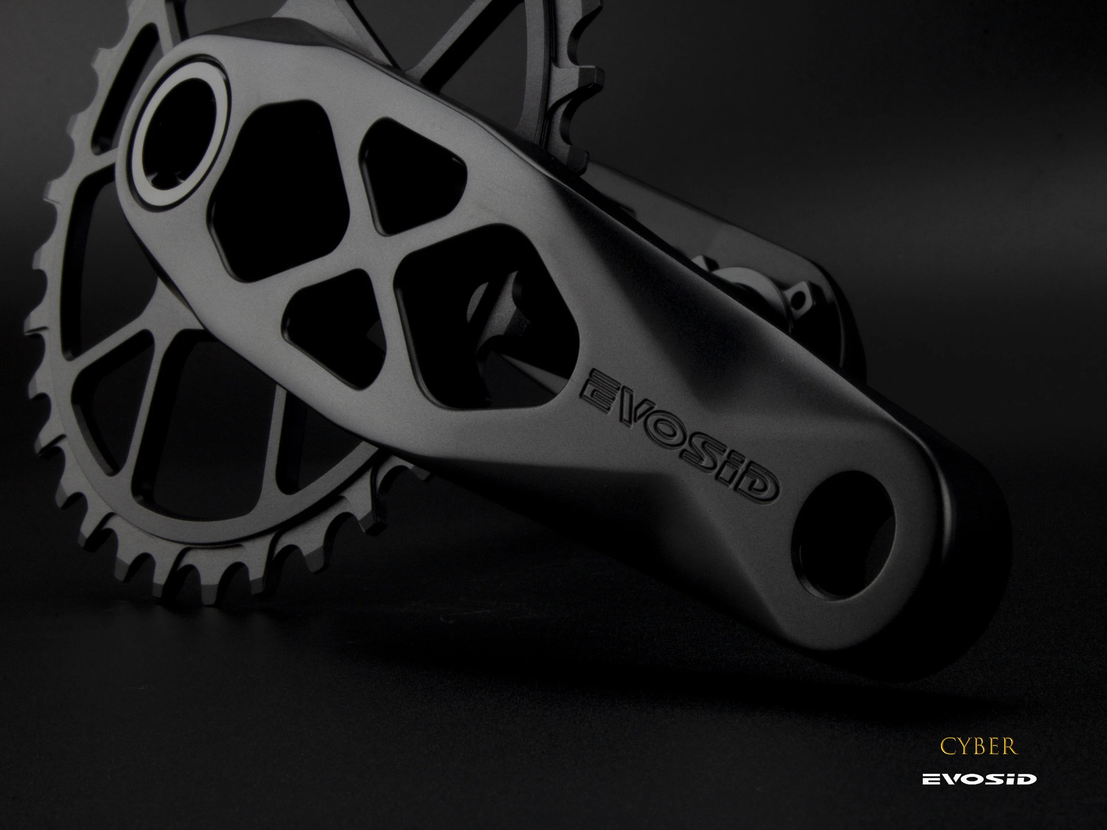 Mountain Bicycle Crankset 165mm 170mm 175mm Hollow Bike Crank Chainring 32-38T