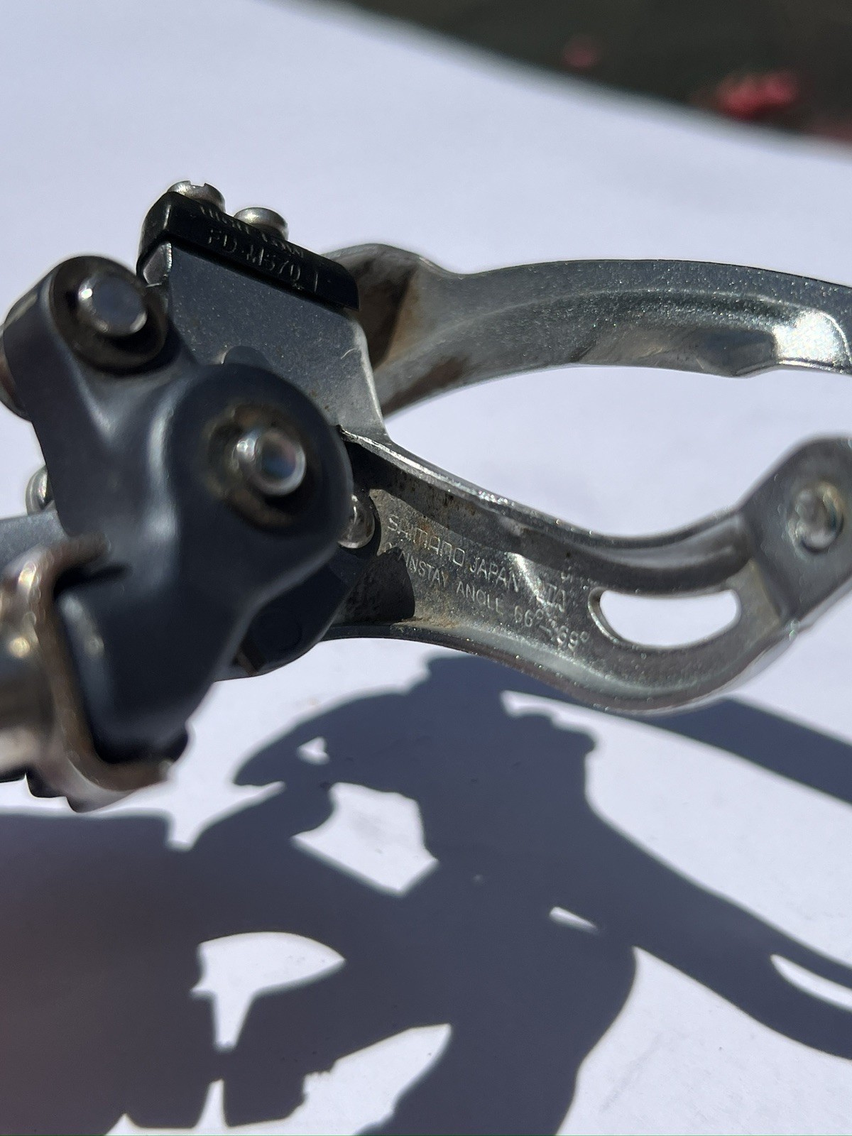 Shimano Deore LX FD-M570 Front Derailleur Clamp 34.9mm Japan PRE Owned Used